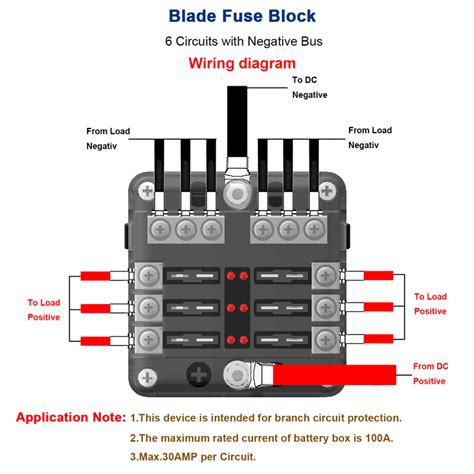 12v dc automotive power distribution box|automotive 12v fused distribution block.